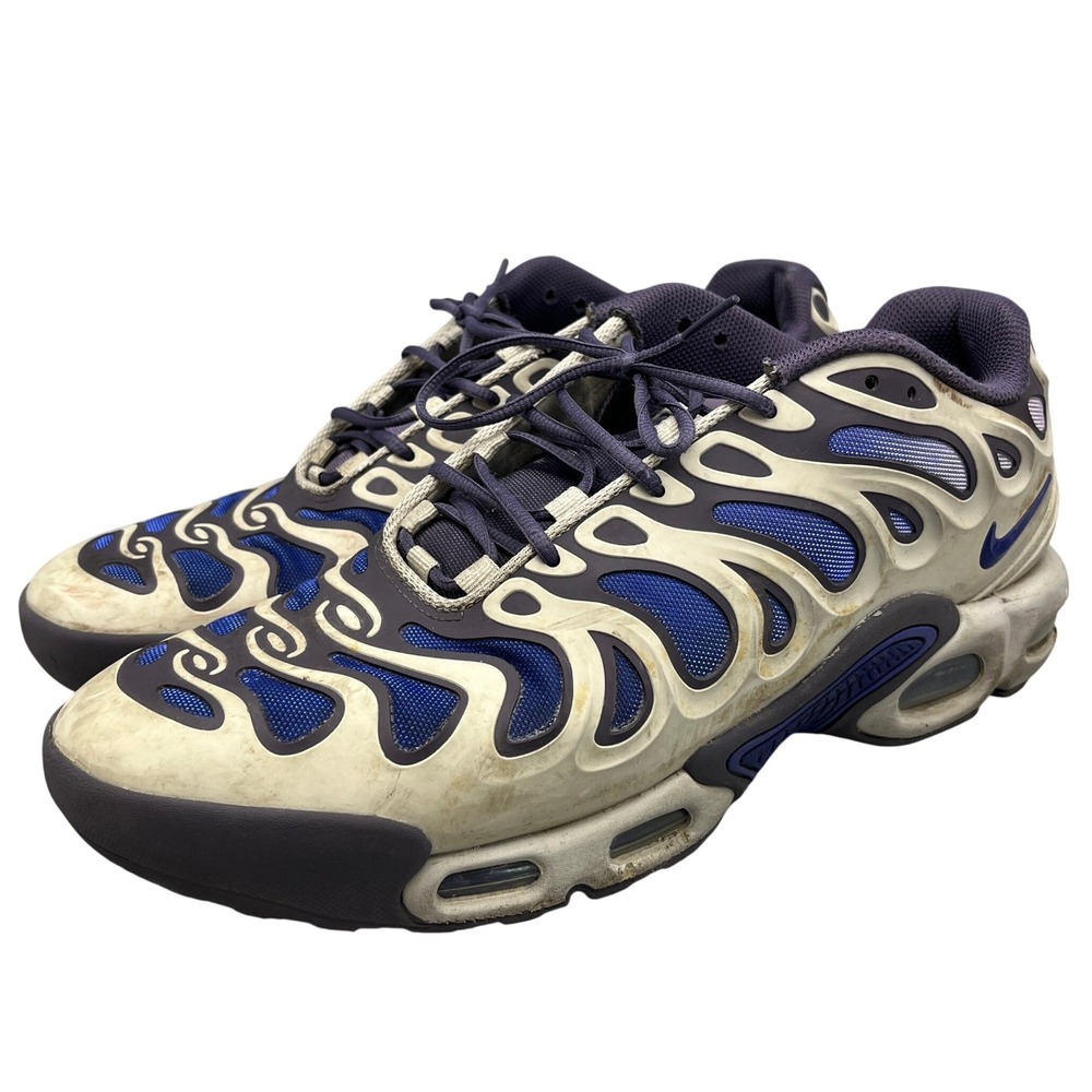 Nike Air Max Plus Drift Men 12 Light Bone Dark Raisin Running Athletic Shoes